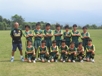 長泉南サッカースポーツ少年団のチーム写真