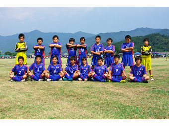都城サッカースクールのチーム写真