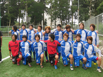 国士舘大学　鶴川サッカー部のチーム写真